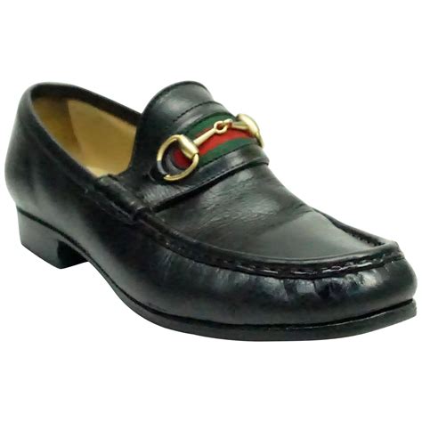 black vintage gucci loafers|vintage gucci loafers women's.